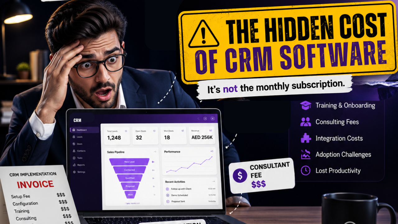 The Hidden Cost of CRM Software: Why Small Businesses Need Simple Solutions